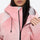 Women's gradient print breathable ski jacket set - pink gradient jacket, for powder days and winter commute
