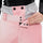 Women's 3-layer snowboard jacket and pants - pink gradient snow pants, for powder days and winter commute