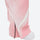 Women's waterproof 3L snow jacket and pants - pink gradient snow pants, for powder days and winter commute