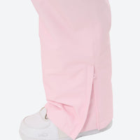 
                  
                    Women's breathable ski jacket set in pastel colors - light pink snow pants, for skiing and snowboarding
                  
                