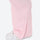 Women's breathable ski jacket set in pastel colors - light pink snow pants, for skiing and snowboarding