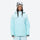 Women's waterproof 3L snow jacket and pants series - mint ice blue, for powder and piste riding