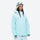 Women's waterproof 3L snow jacket and pants series - mint ice blue, for resort and backcountry days