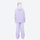 Women's 3-layer snowboard jacket and pants - lavender jacket with lavender pants, for resort and backcountry days
