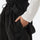 Youth 3-layer ski suit with bib pants - black pants, reinforced knee and seat patches