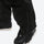 Men's adjustable ski pants with suspenders - black bib pants, for deep powder winter days