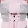 Women's waterproof 2L snow jacket and bib pants series - light pink, for resort and street wear