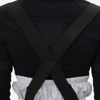 
                  
                    Women's quilted lining ski jacket with suspender bibs - light pink bib pants, for skiing and snowboarding
                  
                