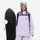 Women's waterproof 2L snow jacket and bib pants series - lavender jacket, for resort and street wear