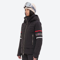 
                  
                    Women's waterproof 3L snow jacket and bib pants - black jacket, for cold-weather winter sports
                  
                