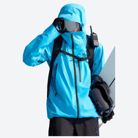 
                  
                    Women's waterproof 3L insulated snow jacket - blue insulated jacket, for powder and piste riding
                  
                
