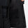Breathable 2-layer ski jacket with suspender bibs - black, interior lining close-up with hand, for powder and piste riding