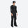 Unisex waterproof 2L snow jacket and bib pants series - black bib pants, for cold-weather winter sports