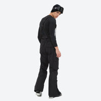 
                  
                    Unisex waterproof 2L snow jacket and bib pants series - black bib pants, for powder and piste riding
                  
                