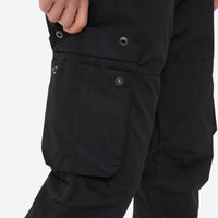 
                  
                    Breathable 2-layer ski jacket with suspender bibs - black bib pants, for resort and backcountry days
                  
                