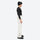 Unisex waterproof 2L snow jacket and bib pants series - white snow pants, on-model side view, for resort and backcountry days