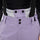 Women's waterproof 2L ski jacket and bib pants - lavender snow pants, for cold-weather winter sports