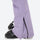 Women's 2-layer snowboard jacket and bibs set - lavender snow pants, knee vents dump heat