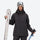 Women's breathable ski jacket with suspender pants - black jacket with black pants, for resort and cross-country days