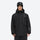 Breathable 3-layer suspender bibs with reflective trim - black jacket with black bib pants, for cold-weather winter sports