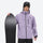 Men's waterproof 2L snow jacket and pants set - lavender, for cold-weather winter sports