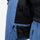 Men's breathable ski jacket with reflective trim - blue, interior lining close-up detail, for cold-weather winter sports