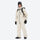 Men's waterproof 2L snow jacket and pants set - cream, for skiing and snowboarding