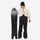 Waterproof 2L snow jacket and pants set - cream and black colorblock, for all-mountain and backcountry days
