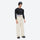 Men's breathable ski jacket with reflective trim - cream snow pants, for cold-weather winter sports