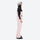 Breathable 3-layer ski bibs with cross-back straps - pink bib pants with black top, for cold-weather winter sports