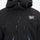 Unisex waterproof one-piece snow suit - black one-piece suit, chest zip close-up detail, for skiing and snowboarding