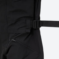 
                  
                    Unisex waterproof one-piece snow suit - black one-piece suit, waterproof breathable shell fabric
                  
                