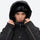 One-piece snowboard suit with knee reinforcement - black one-piece suit, for cold-weather winter sports
