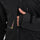 Breathable full-body ski suit with waist belt - black one-piece suit, for skiing and snowboarding