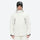 Men's quilted lining breathable ski jacket set - white jacket with white pants, for resort and backcountry days