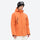 Men's waterproof 2L snow jacket and pants series - orange jacket, for cold-weather winter sports