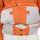 Unisex waterproof 2L snow jacket and pants series - orange jacket, for resort and street wear