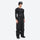 Men's waterproof 2L snow jacket and pants series - black base layer top with black pants, for resort and backcountry days