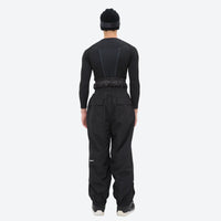 
                  
                    Men's waterproof 2L snow jacket and pants series - black base layer top with black pants, for skiing and snowboarding
                  
                