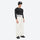 Men's waterproof 2L snow jacket and pants series - black base layer top with white pants, for powder and piste riding