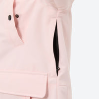 
                  
                    Women's waterproof 2L ski jacket and pants set - light pink, 2-layer waterproof breathable shell
                  
                