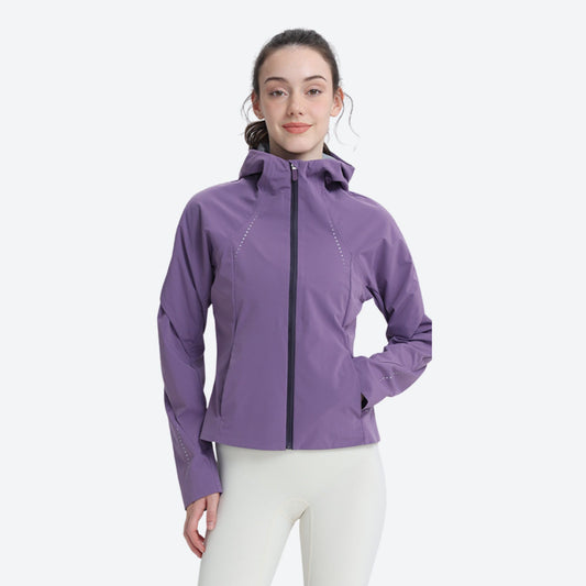 Luna Women's 3L Short Hardshell Jacket – Waist Fit | Vent Openings