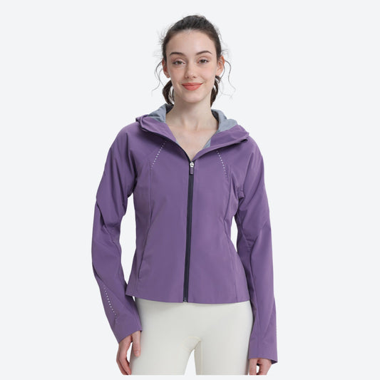 Luna Women's 3L Short Hardshell Jacket – Waist Fit | Vent Openings