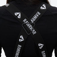 
                  
                    Women's waterproof 3L snow jacket and bib pants - black, for resort and backcountry days
                  
                