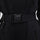 Women's 3-layer breathable ski suit - black, waist belt close-up detail, for skiing and snowboarding