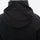 Women's 3-layer breathable ski suit - black, back hood close-up detail, for resort and cross-country days