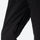 Women's waterproof 3L snow jacket and bib pants - black, thigh zip vent close-up detail, for cold-weather winter sports