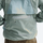 Unisex detachable waterproof jacket with vest mode - mint, back pocket close-up detail, for resort and street wear
