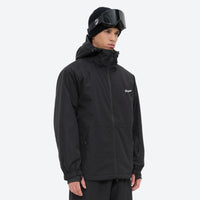 
                  
                    Men's waterproof 2L snow jacket and pants series - black jacket, for powder days and winter commute
                  
                