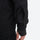 Breathable minimalist 2-layer ski jacket set - black, cuff strap close-up detail, for powder days and winter commute